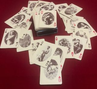 Vintage Bo - Tree Playing Cards Ladies Gay Mens Home Companion Nude Men 1982