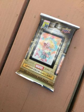 2019 Sdcc Exclusive Upper Deck Marvel Gallery Trading Cards - (of 1500)