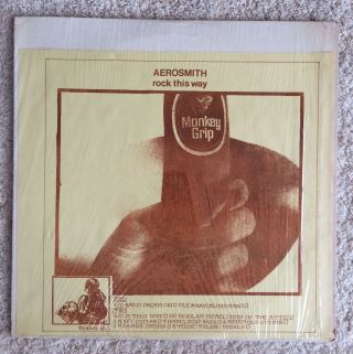 Aerosmith - Rock This Way - Shrink Wrap Vinyl Lp Tmoq Takrl Private Press