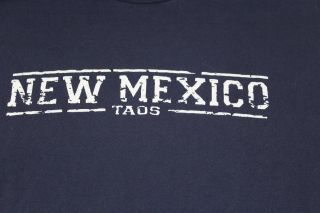 Taos,  Mexico Blue Xl T Shirt