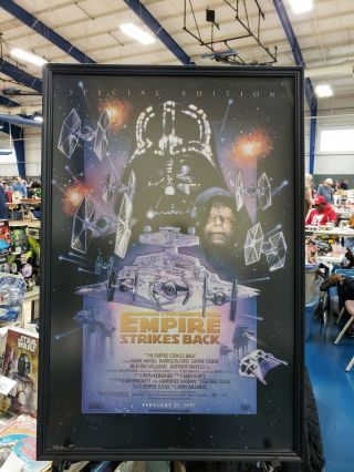 Empire Strikes Back Framed Movie Poster Special Edition