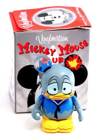 Disney Mickey Mouse Club Vinylmation Donald Duck Chaser Variant Figure