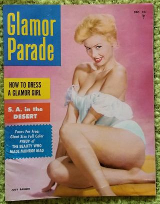 Glamor Parade - December 1957 - Betty Page - Maria Stinger (monroe Look - A - Like)