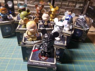 Disney 3 " Vinylmation Star Wars Series 1 Empire Strikes Back W/boxes And Foils