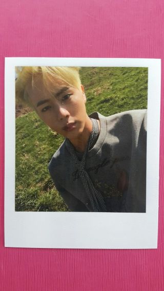 Bts Jin Official Polaroid Photocard Special Album Young Forever Photo Card 진