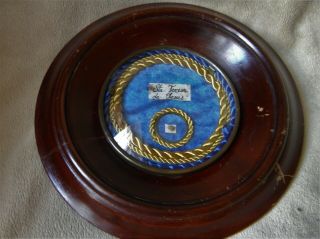 Antique Reliquary Reliquaire Sta.  Teresa De Jesus Doctor Relic W/ Wax Seal