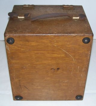 Antique Readrite Model 431 Vacuum Tube Tester,  Wood Case,  Radio Repair,  Steampunk 6