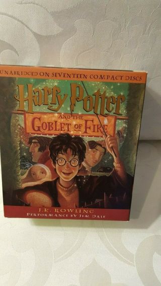 Harry Potter And The Goblet Of Fire Audio Book On Cd