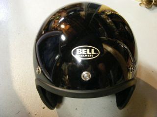 Vtg 1985 Bell Rt Motorcycle Helmet Sz 7 3/8 Good Cosmetic
