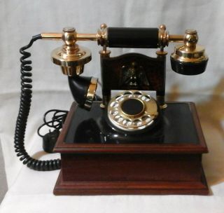 Vintage Rotary Telephone,  American Telecommunications Corp Deco - Tel