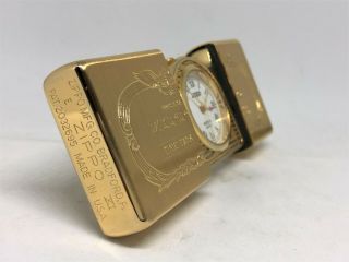 Rare ZIPPO 1995 Limited Edition Gold - Plated 