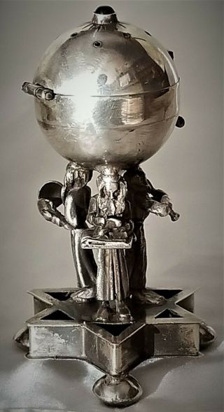 84 silver besamim spice Tower,  Box,  Russian Judaica,  Star David,  KII AA 1894,  3, 5