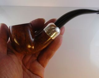 LARGE BBB OWN MAKE 1917 MEERSCHAUM - LINED BRIAR PIPE 3