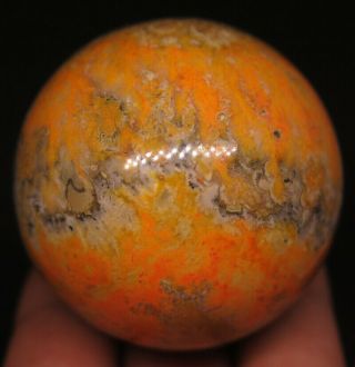 45mm 4oz Natural Bumblebee Jasper Crystal Sphere Ball