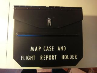 Ww Ii Fighter / Bomber Map,  Log Book,  & Document Case,  Nib Box