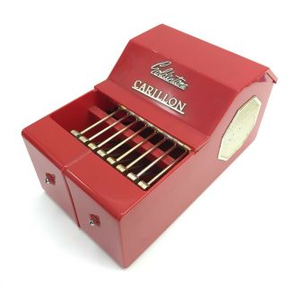 GOLDENTONE Carillon Rare Retro 1960 ' s Music Box With Instructions SU130135 2