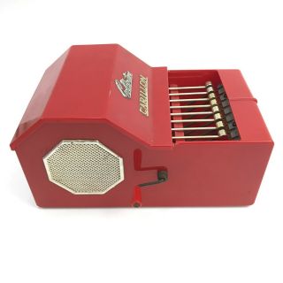 GOLDENTONE Carillon Rare Retro 1960 ' s Music Box With Instructions SU130135 3