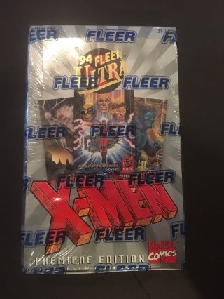 1994 Fleer Ultra X - Men Trading Cards Factory Box