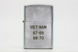 Identified Vietnam Zippo Lighter Dale G Shorb U.  S.  Army Two Tours Viet Nam 1968