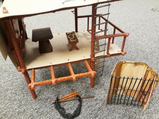Vintage 1974 Mego Planet of the Apes Tree House Play - Set - 75 Complete - 71619b 3