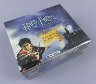 Harry Potter And The Prisoner Of Azkaban Trading Cards Box Of 24 Packs