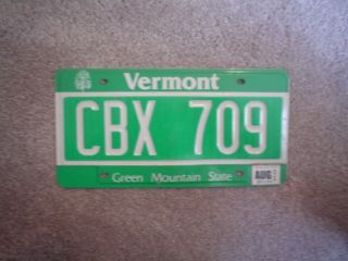 Vermont Green Mt License Plate Buy All States Here