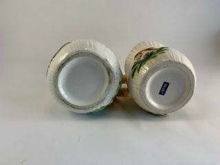 Vintage Sears Roebuck Merry Mushroom Canister with Cream and Sugar 3