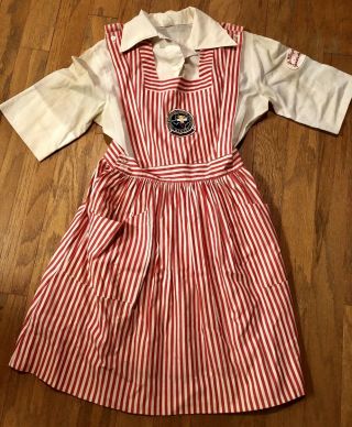 Collectible Vintage Texas St Elizabeth’s Junior Candy Striper Uniform