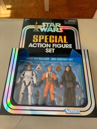 Hasbro Star Wars Trilogy Luke Skywalker Sdcc 2019 Exclusive
