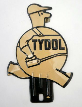 Tydol License Plate Topper - Veedol Oil