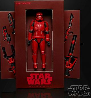 2019 Sdcc Hasbro Star Wars Sith Trooper The Black Series Early Release