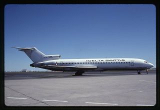 Delta Shuttle Boeing 727 - 200 N4736 35mm Kodachrome Aircraft Slide