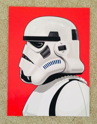 Star Wars Stormtrooper Print Mike Mitchell Numbered Mondo Acme Archive