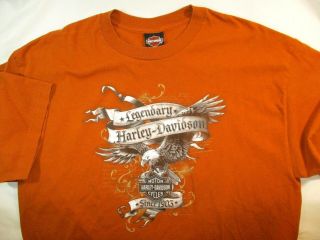 Harley - Davidson T - Shirt From Vehicle City Hd In Flint Mi Men 