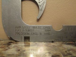1994 Railroad A.  A.  R.  Steel Wheel Gage - Precision Gage & Tool 3