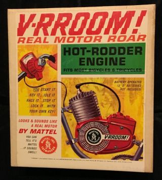 V - Rroom Bike Motor By Mattel Fits Muscle Bikes And Schwinn Stingrays