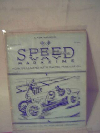 7 OLD 1930,  s SPEEDWAY CAR RACING MAGAZINES for 1 bid 3