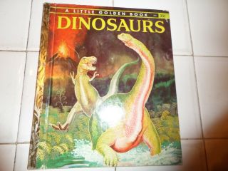 Dinosaurs,  A Little Golden Book,  1959 (a Ed;vintage Children 