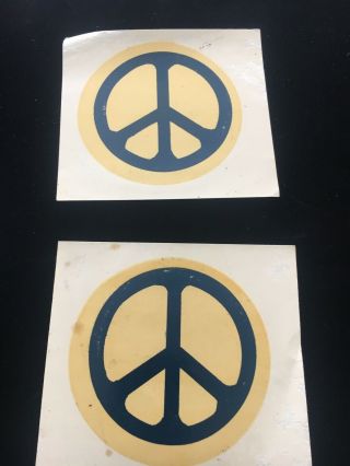 Vintage Decals From The 60s And 70s Peace Decals,  Ditto Keep On Trucking Patch 2