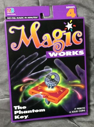 Milton Bradley Magic Phantom Key Mb Tenyo Pocket Trick Vintage