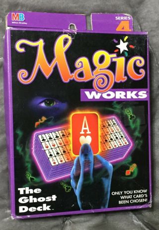 Milton Bradley Magic Ghost Deck Trick Tenyo Interest Mb