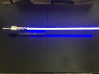 Master Replicas Star Wars LUKE SKYWALKER Force Fx Lightsaber 2005 Blue Full size 3