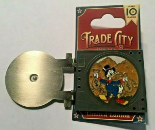 Scrooge Mcduck Trade City Bank Vault Celebration 2010 Disney Pin Le 250 76898