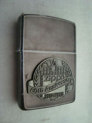 Zippo 60th Anniversary 1932 - 1992 Lighter 128