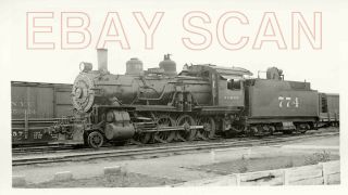 8a459 Rp 1939 At&sf Santa Fe Railroad 2 - 8 - 0 Engine 774 Dallas Texas