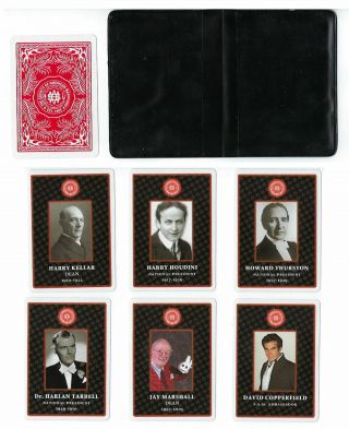 Sam Playing Cards - Thurston - Kellar - Houdini - J.  Marshall - Dr.  Tarbell - Copperfield - Pp
