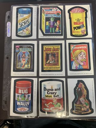 1975 Topps Wacky Packages 13th Series Complete Set