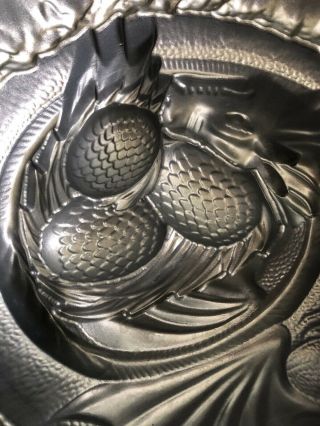 Sleeping Dragon Nest Eggs Bundt Cake Pan ThinkGeek Game of Thrones D&D 10 Cups 5