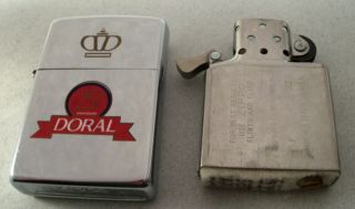 Zippo Lighter Doral Cigarettes 25th Anniversary E Zippo Xi