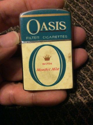 Continental Cigarette Brand Ad Lighter,  Oasis
